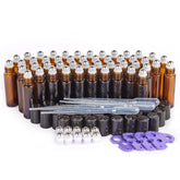 11 Hoa Kinh amber roller bottle 10ml pack shielding oils from UV for longer freshness.