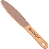 3 Swords Germany foot file full view with two-sided grit for callus removal.