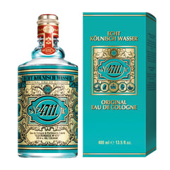 4711 Original Eau de Cologne bottle front showing iconic design for daily freshness