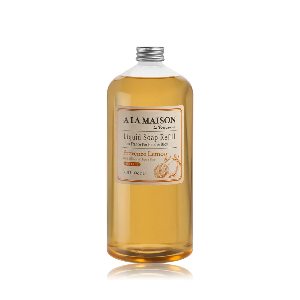A LA MAISON Provence Lemon refill bottle for eco-friendly refills