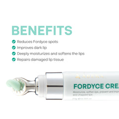Abera Fordyce Cream texture close-up shows fast-absorbing, non-sticky moisturization.