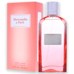 Store display featuring Abercrombie & Fitch First Instinct Together Women.