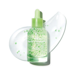 Abib Heartleaf TECA Capsule Serum bottle closeup highlights soothing hydration for sensitive skin.