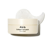 Abib Jericho Rose eye patch jar closeup showing hydration for refreshed under-eye area