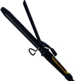 abp curling iron close-up of 1-inch barrel showing design and coating benefits