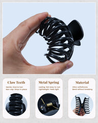 ACECHA cozy hair clip provides gentle comfort against scalp and headrests