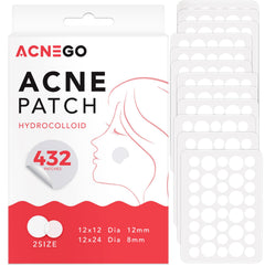 AcneGo pimple-patch closeup demonstrates discreet protection for blemishes.