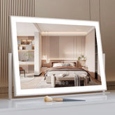 Acoolda vanity mirror with lights shows clear HD view for precise makeup application