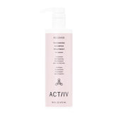 ACTIIV Recover shampoo bottle highlights a plant-based formula for fuller-looking hair.