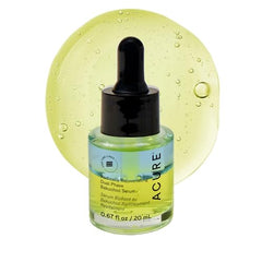 Acure Bakuchiol Serum bottle pouring signals a daily anti-aging ritual.