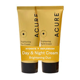 Acure Brightening Day Cream jar showing argan oil hydration for barrier support