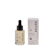 Acure Brightening Glow Serum bottle with pump for easy daily application and hydration.