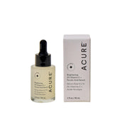 Acure Brightening 2% Vitamin C Serum bottle front promotes glow and even tone.