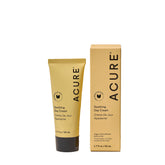 Acure Soothing Day Cream tube front shows lightweight hydration for dry skin.