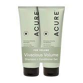 Acure Vivacious Volume Shampoo bottle showing lightweight lift for fine hair