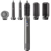 AdamPark 6-in-1 air styling system shows dryer attachment for fast drying and smooth results.