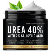Adellina Urea Cream 40% tube front highlights high-potency foot care for dry, cracked heels.