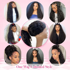 ADESORAES 24-inch wig offers dramatic length and versatile styling options
