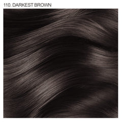 Adore 110 darkest brown color swatches showing rich tone options for planning your look.