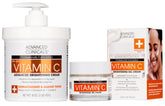 Advanced Clinicals brightening body cream pump—radiant hydration for dull skin