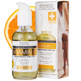 Advanced Clinicals Brightening Vitamin C Body Oil bottle for daily glow