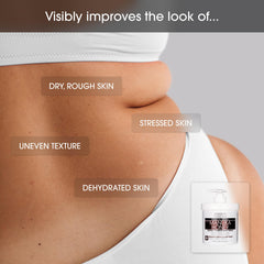 Advanced Clinicals Manuka Honey Body Cream application on hands shows daily-use moisture boost.