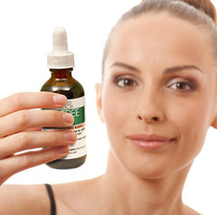 Advanced Clinicals Tea Tree Oil Face Serum with oat lipid oil supports dry areas.