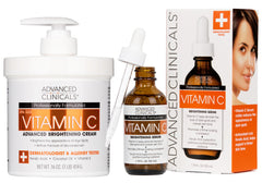 Advanced Clinicals Vitamin C Cream reveals radiant complexion and smoother skin