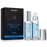 Aeshory pheromone perfume bottle shows premium scent for daily confidence.