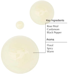 Aesop cleanser lather gliding onto skin for a gentle wash.