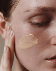 Aesop Camellia Nut Facial Hydrating Cream pump dispense for clean skincare routine.
