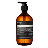 Aesop Classic Shampoo bottle front, suggesting a gentle cleansing for normal hair.