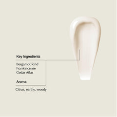 Aesop Conditioner bergamot-frankincense-cedar close-up highlights nourishing ingredients