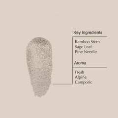 Aesop Redemption Body Scrub results in soft, smooth skin after use.