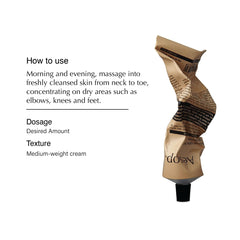 Aesop Rejuvenate Balm with macadamia oil drop, hinting at nourishing formula.