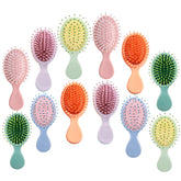 AESPAKO mini hair brush pack travel: compact detangling on the go.