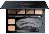Aesthetica Brow Contour Kit with six powders for natural, defined brows.