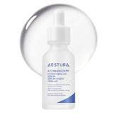 AESTURA ATOBARRIER365 serum bottle close-up, suggesting deep hydration and barrier support.
