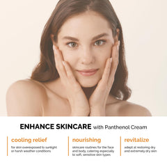 Aflofarm Panthenol crema para restaurar piel seca y dañada.
