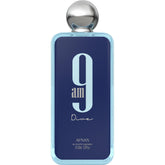 Afnan 9PM Rebel bottle pour highlights premium design for daily elegance.