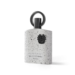 Afnan Supremacy Collector Edition bottle-angled-shot highlights masculine profile for nights out
