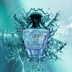 Afnan Turathi Electric spray application demonstrates easy, even scent distribution for daily wear.