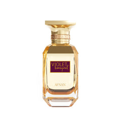 Afnan Violet Bouquet bottle with elegant design for everyday luxury.