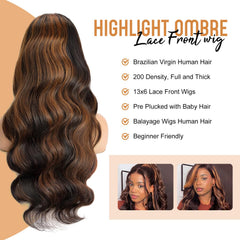 Afribye HD lace front wig with bleached knots for seamless scalp realism