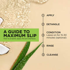 African Pride Moisture Miracle pre-shampoo detangling action demonstrates easy combing