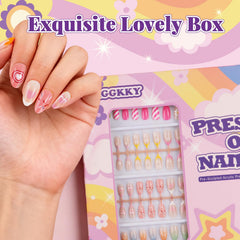 AGGKKY nail builder glue 14 g provides durable hold for creative nails.