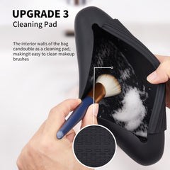AGIKET travel bag compact design fits in purses and carry-ons