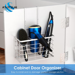 Agotglmi flat iron and curling iron storage keeps cords organized