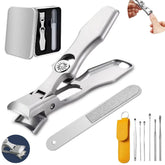 AGSIXZLAN German nail clippers with ultra-sharp blades for clean cuts.