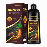 Agthyuve hair dye shampoo 3 in 1 packaging offers at home color convenience.
